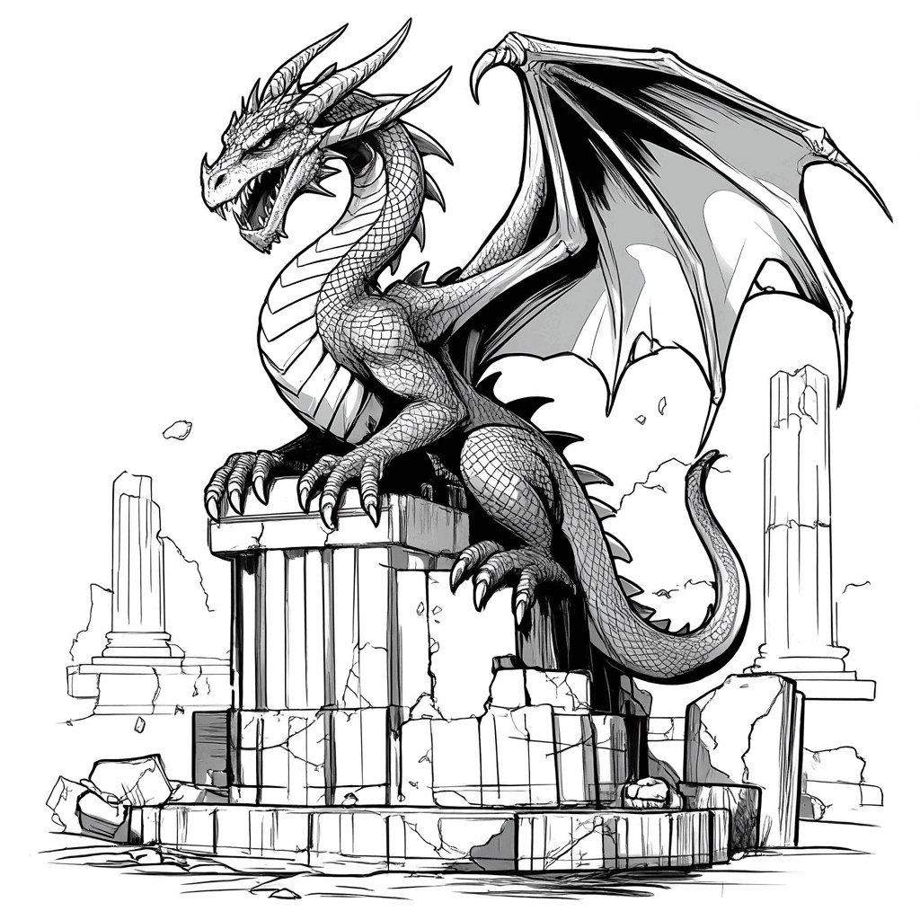Ancient Ruins Dragon
