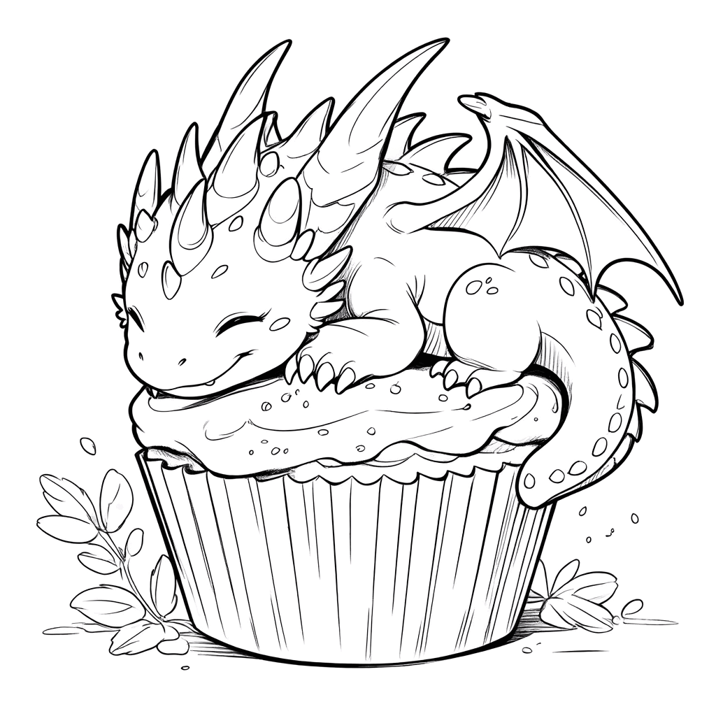 Cupcake Dragon