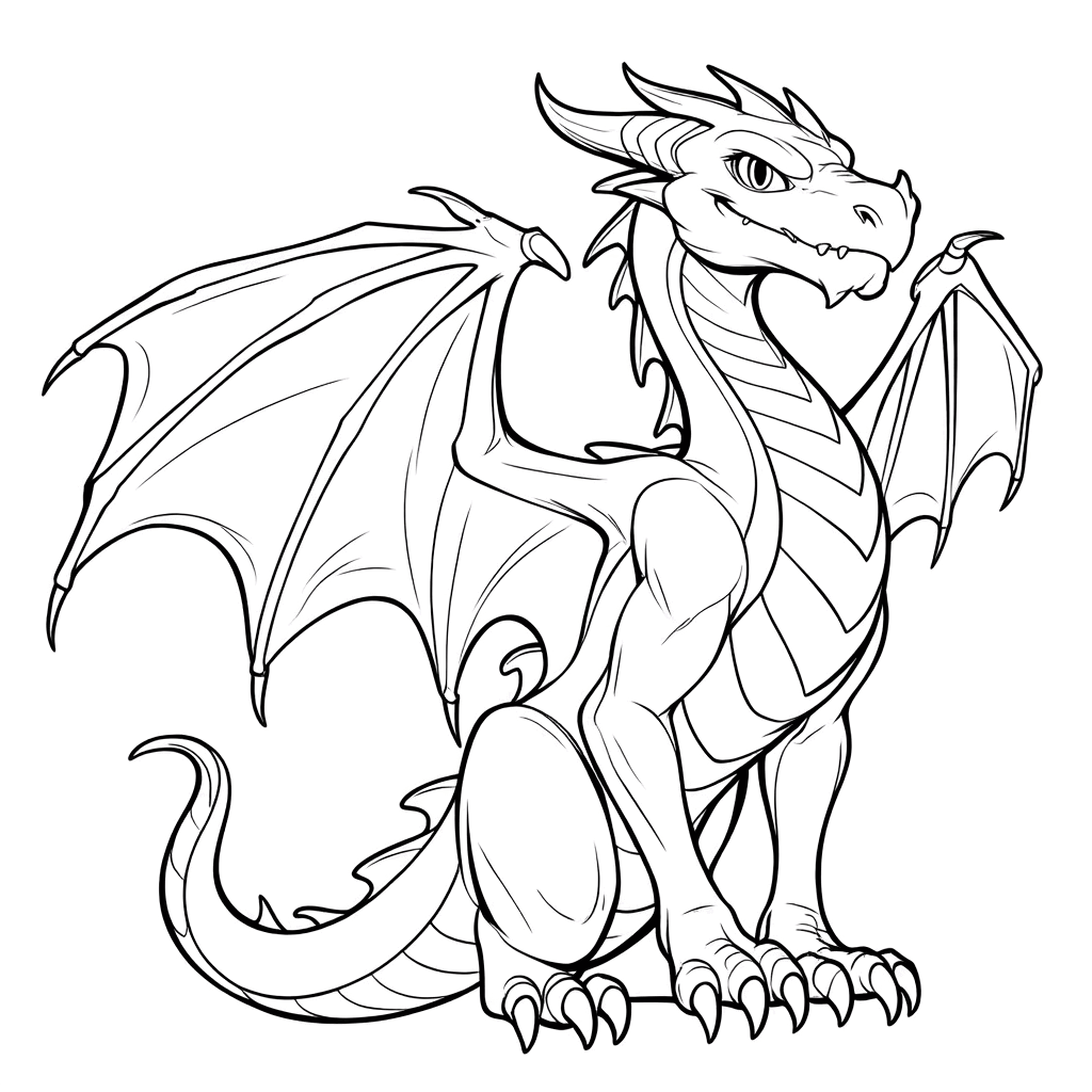 Dragon with superhero cape