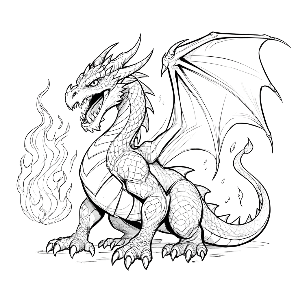 Fire-breathing Dragon