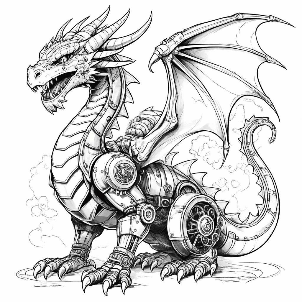 Steampunk Dragon