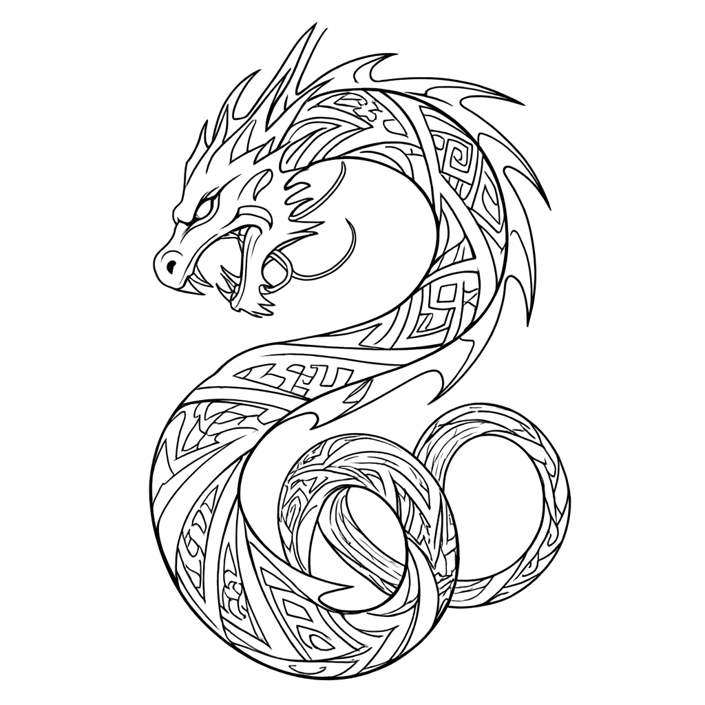 Tribal Dragon