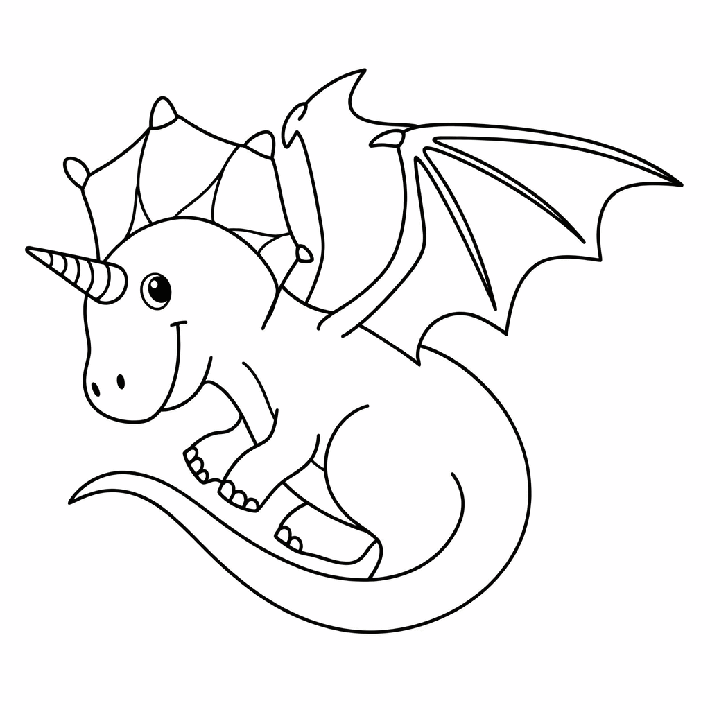 Unicorn-Horn Dragon